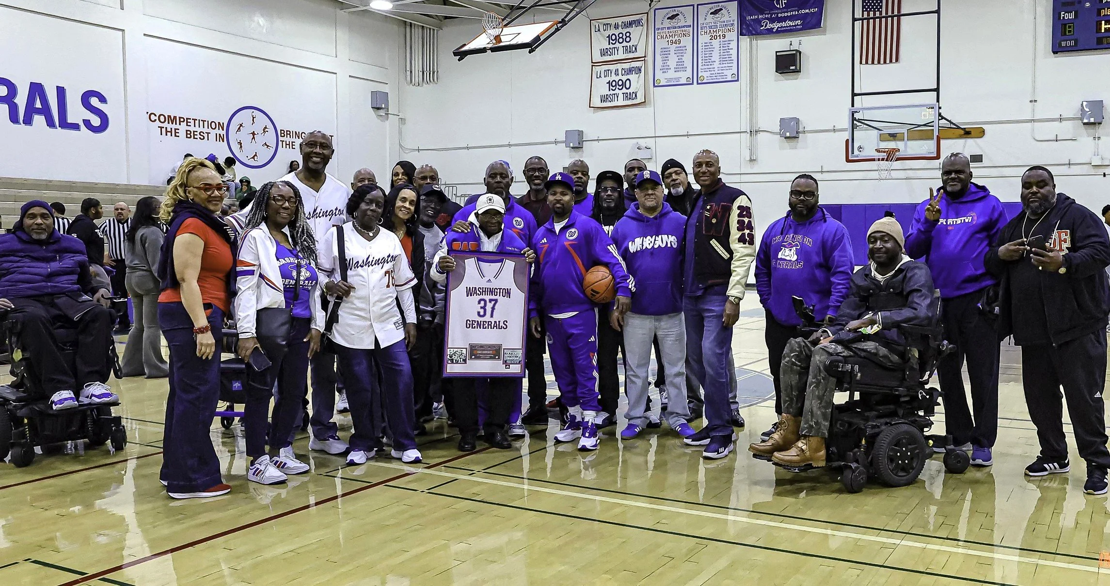 1-23-26  Crenshaw Cougars @ Washington Prep Generals Alumni Night