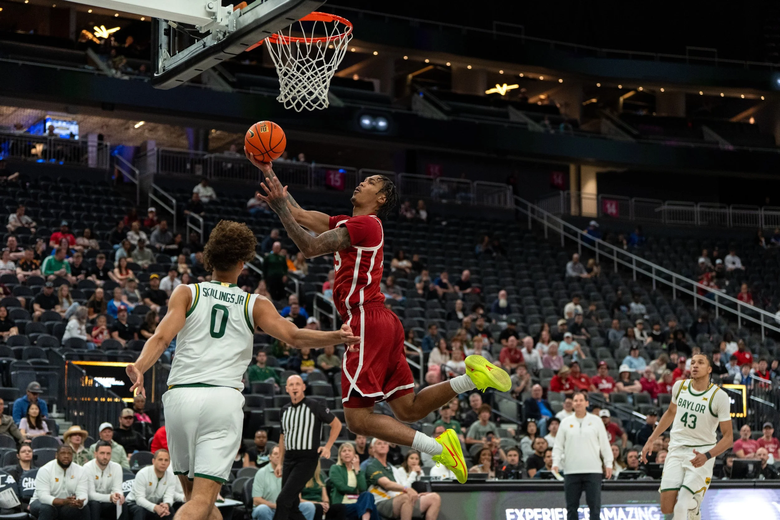 4-4-26 College Crown Basketball Semifinals Oklahoma Sooners vs. Baylor Bears