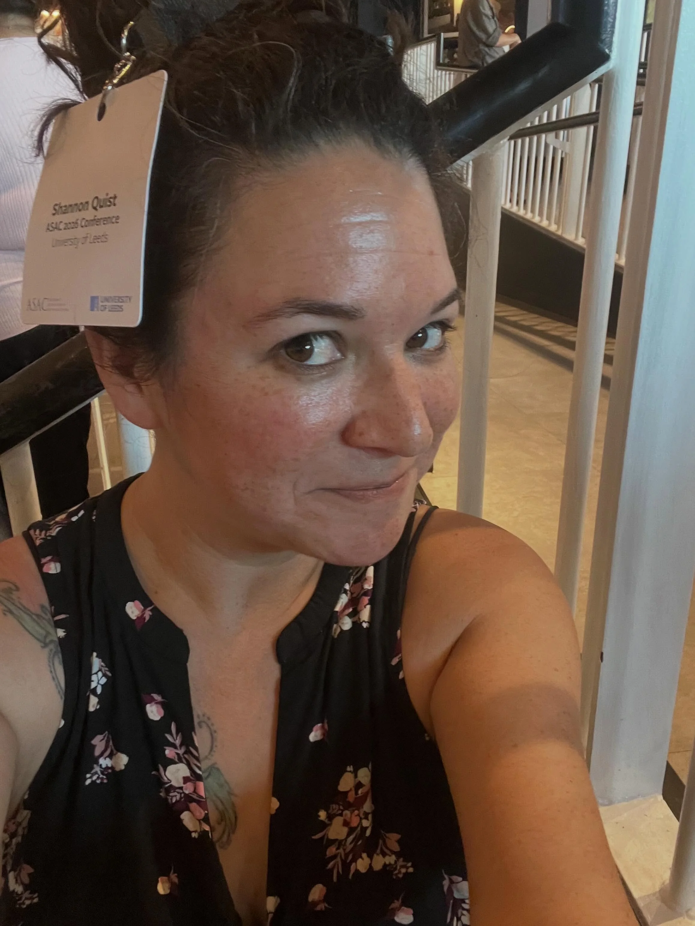 Home from my very first @adoptionandculture conference in Leeds! My heart was very warmed by all the lovely conversations I got to have (and it was just plain warm, heck). So happy to meet old friends @jeankellywidner and @annaallanbrook and make new