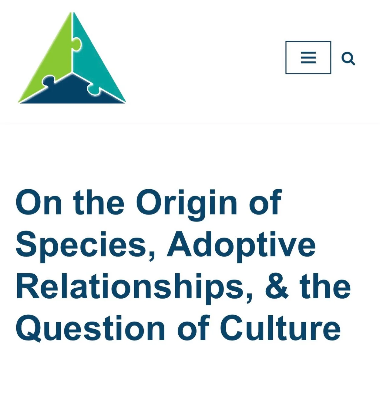 Pleased to announce that I&rsquo;ve written something I&rsquo;d like to share with you for the @adoptionknowledgeaffiliates blog! I&rsquo;ve been musing on this topic (how am I connected?) for a couple of years now and still don&rsquo;t have all my q