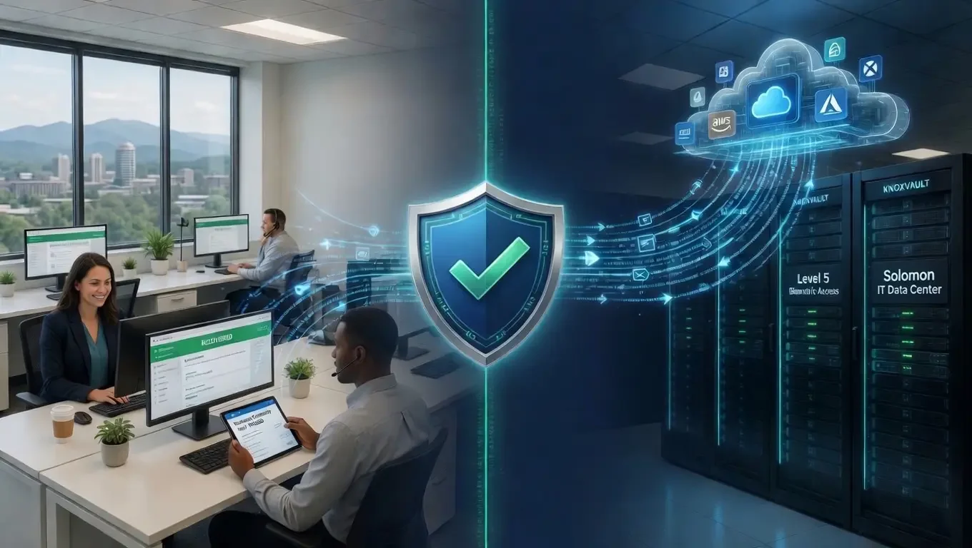 Business continuity and disaster recovery solutions with 1-hour recovery time for Knoxville businesses