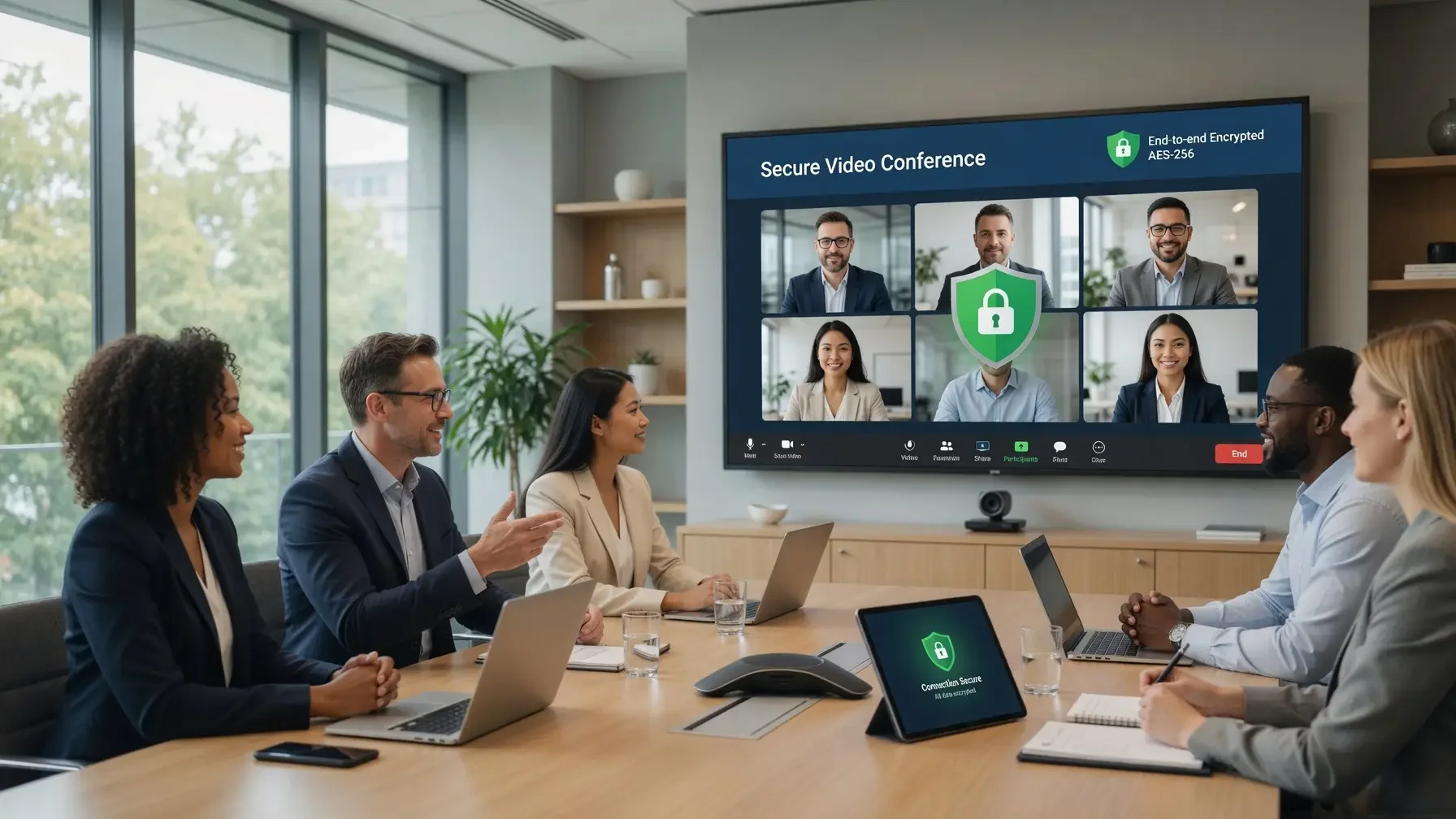 Solomon IT expert conducting a virtual strategy session with a client using secure remote tools.