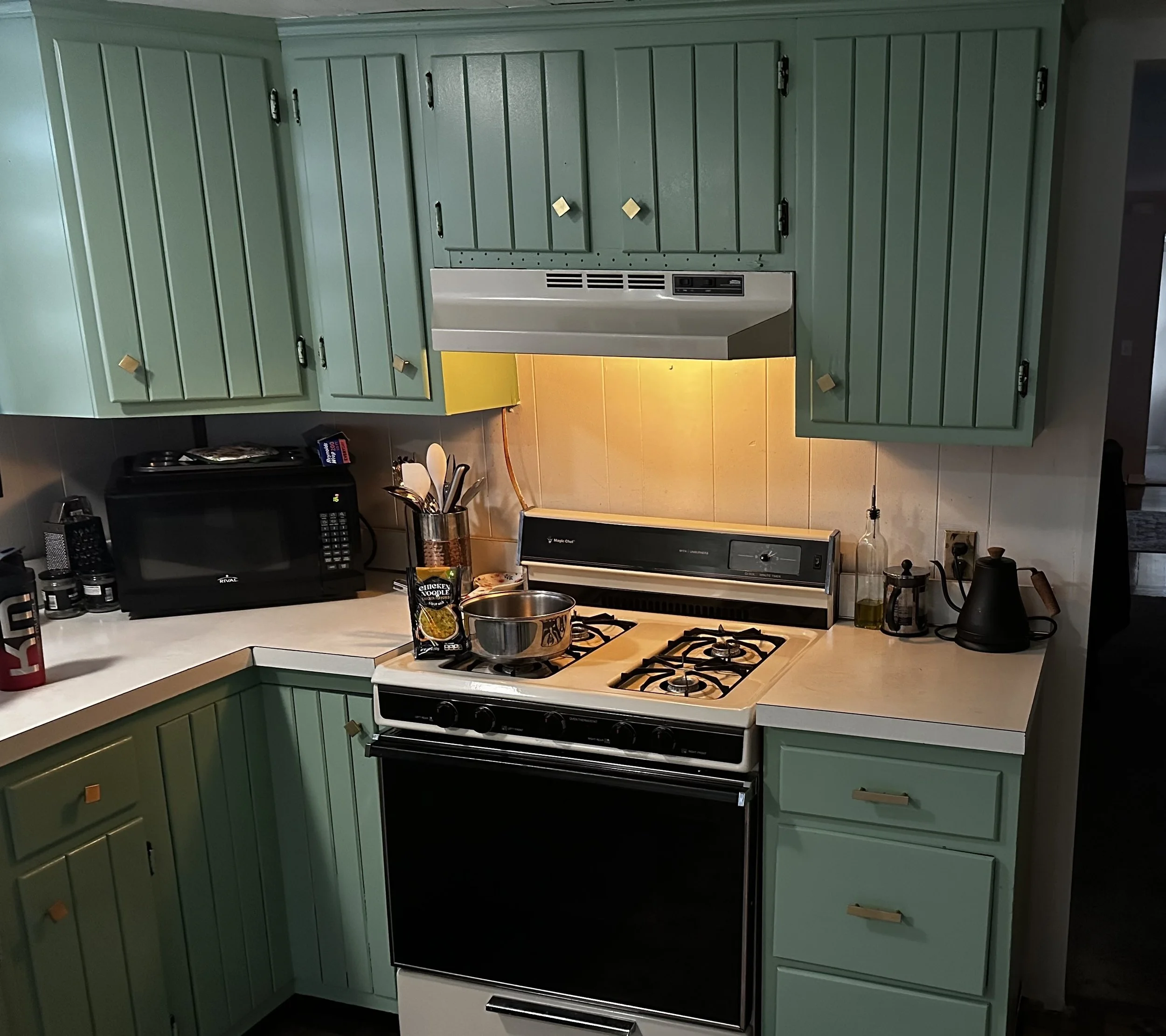 cabinets painted by Joseph's Coat of Colors LLC in Aldan, PA