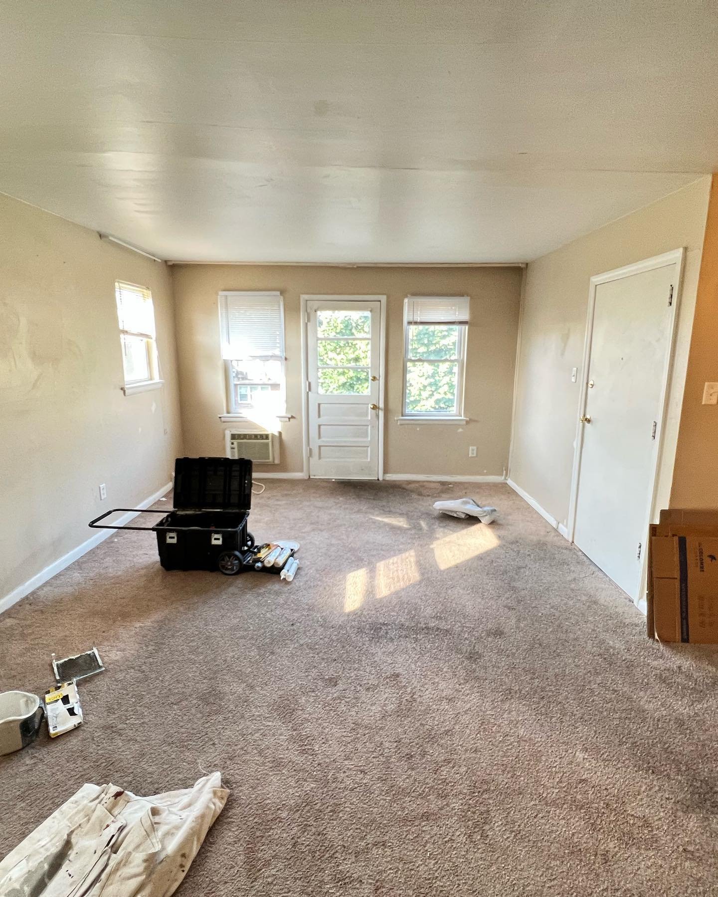 A apartment unit painted by Joseph's Coat of Colors LLC in East Falls