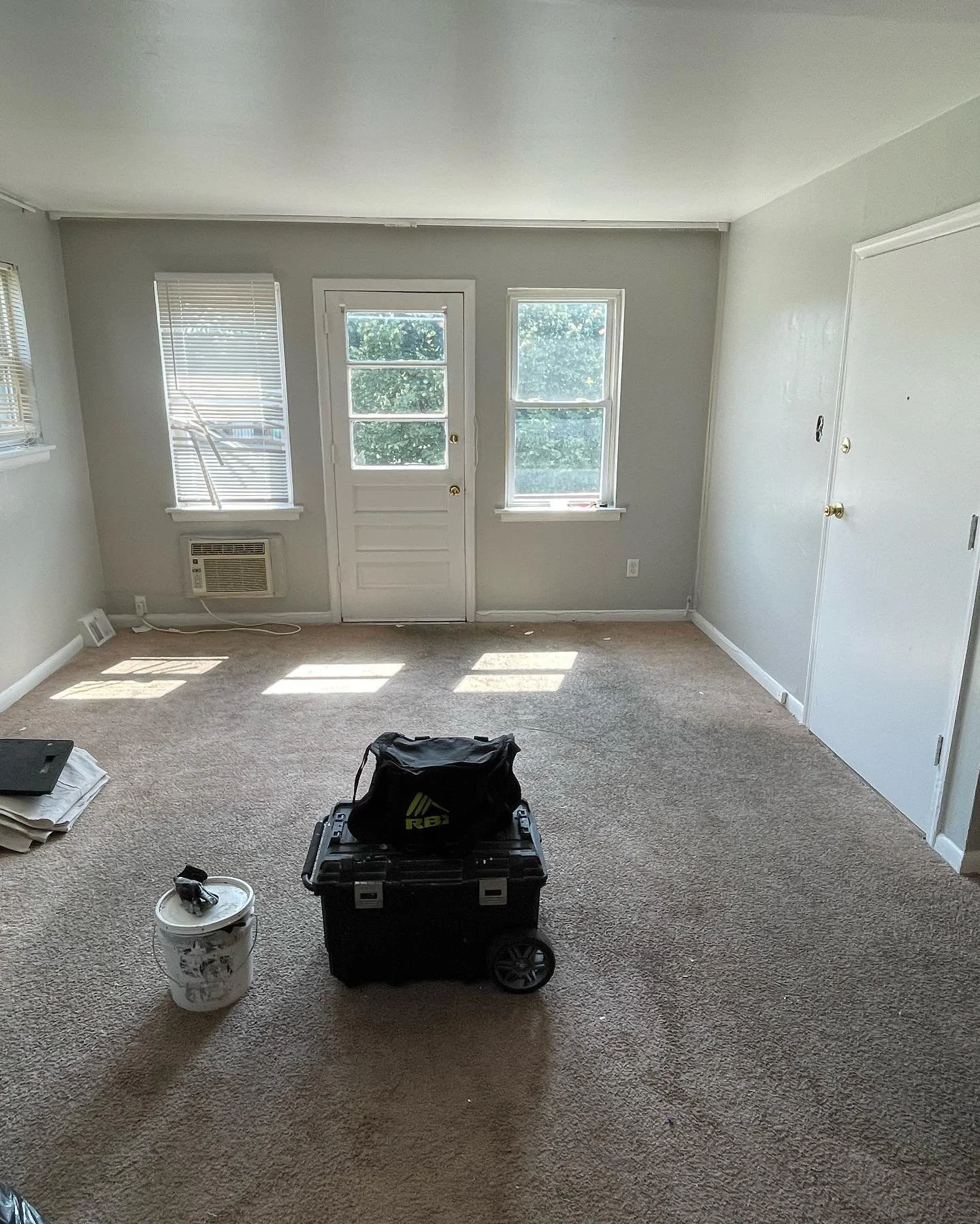 A apartment unit painted by Joseph's Coat of Colors LLC in East Falls