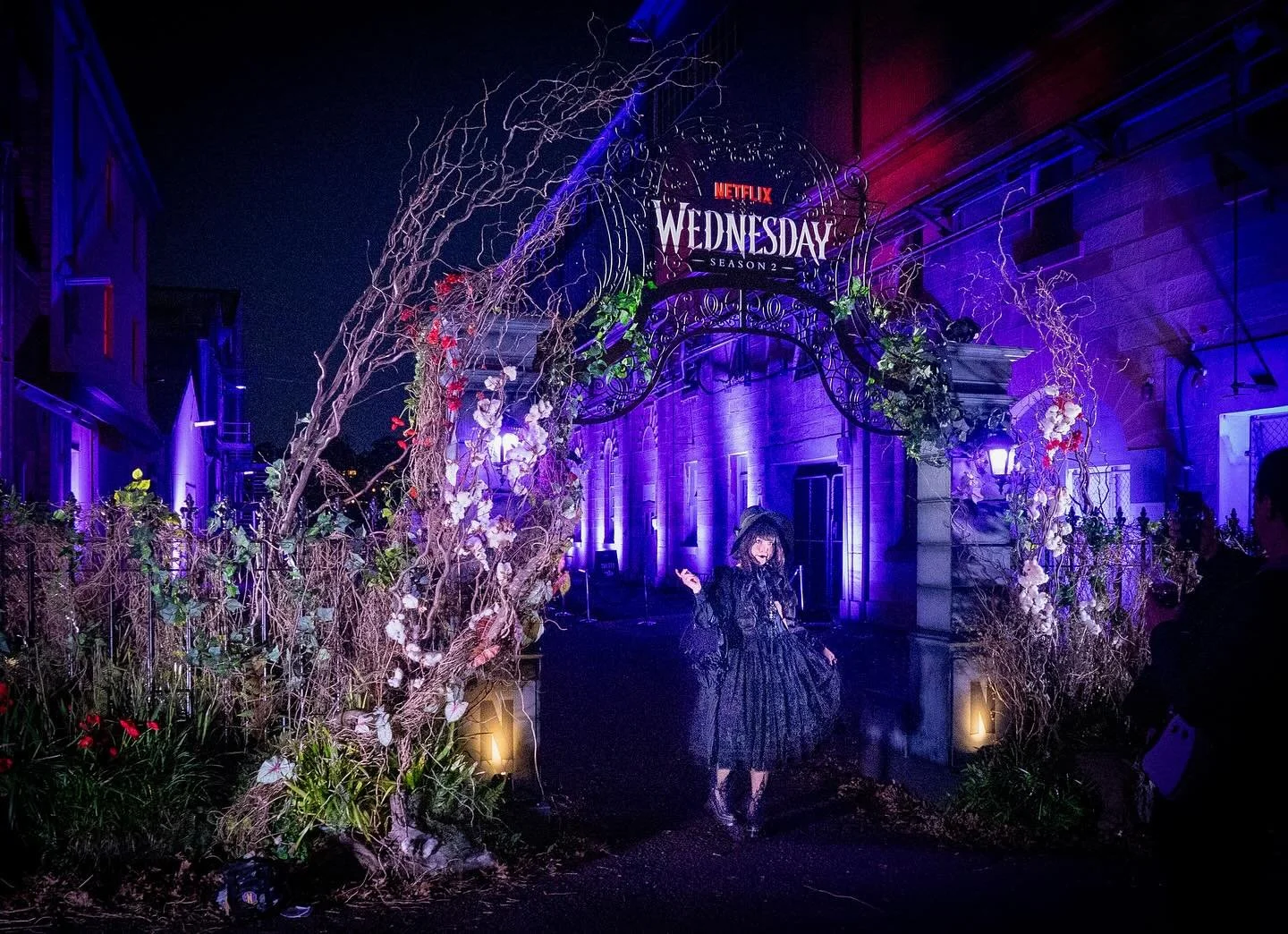 One of those jobs we&rsquo;ll remember fondly for a long time.

An honour just to be involved in @wednesdaynetflix Lots of big ol&rsquo; spooky trees and some haunting greenery.&nbsp;

Couldn&rsquo;t have had more fun if we tried.

Big thankyou to @n