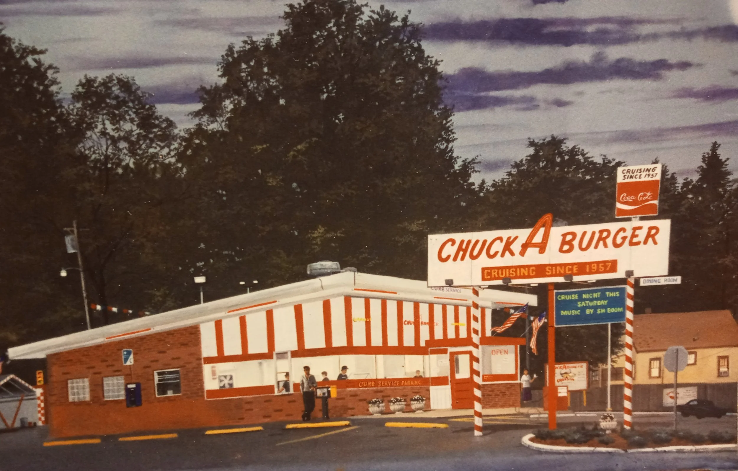 RP4 Chuck-A-Burger -painting on location in St. Louis, MO 