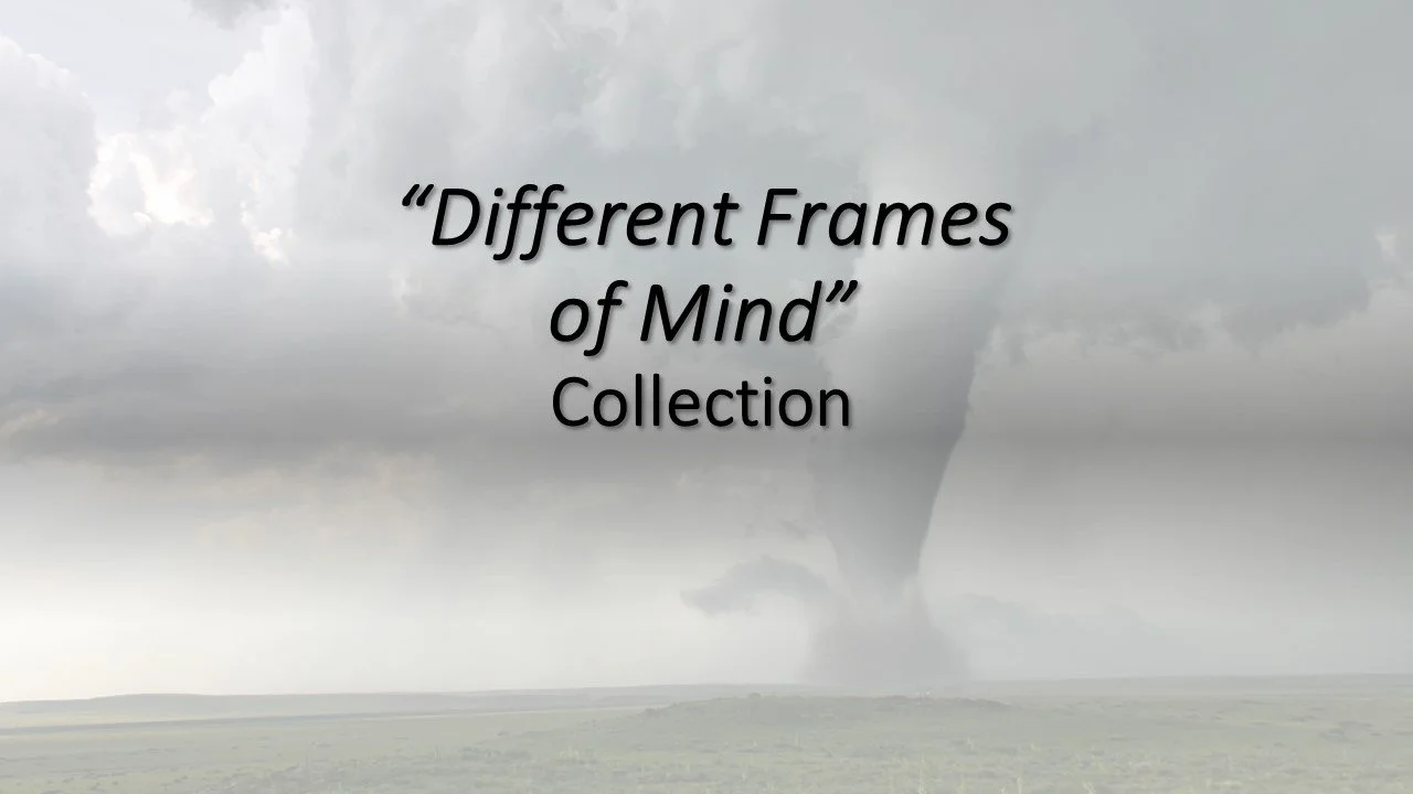 "Different Frames of Mind" Collection featuring original artwork from Dexter's imagination