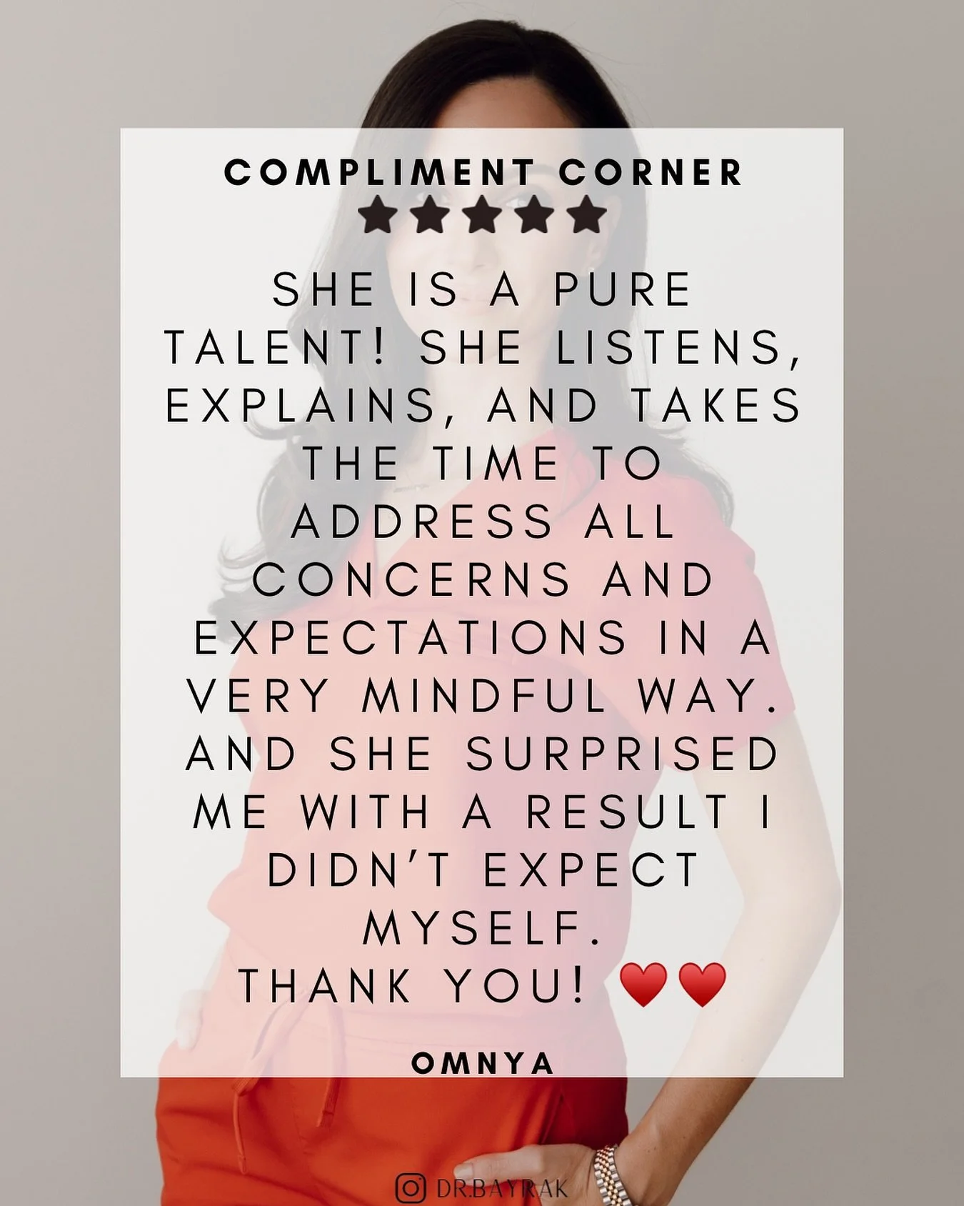 When patients walk away not only looking refreshed, but feeling seen, heard, educated, and cared for &gt;&gt;&gt; 
&bull;
&bull;
Want to start the conversation? Visit bayrakmd.com or click the link in bio to submit a consultation pre-assessment. Virt