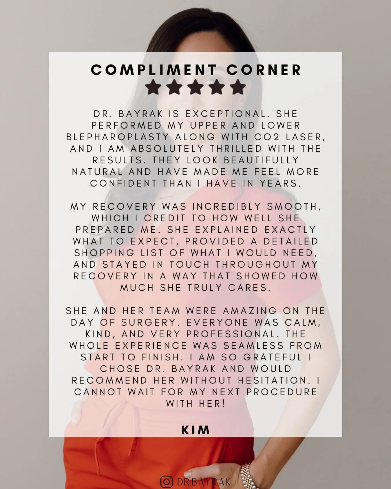 Upper and lower blepharoplasty paired with fat transfer and CO2 laser is one of my favorite combinations for natural, refreshed results. 👀 In addition to the physical change of surgery, thoughtful prep, clear expectations, and a calm surgery day mak