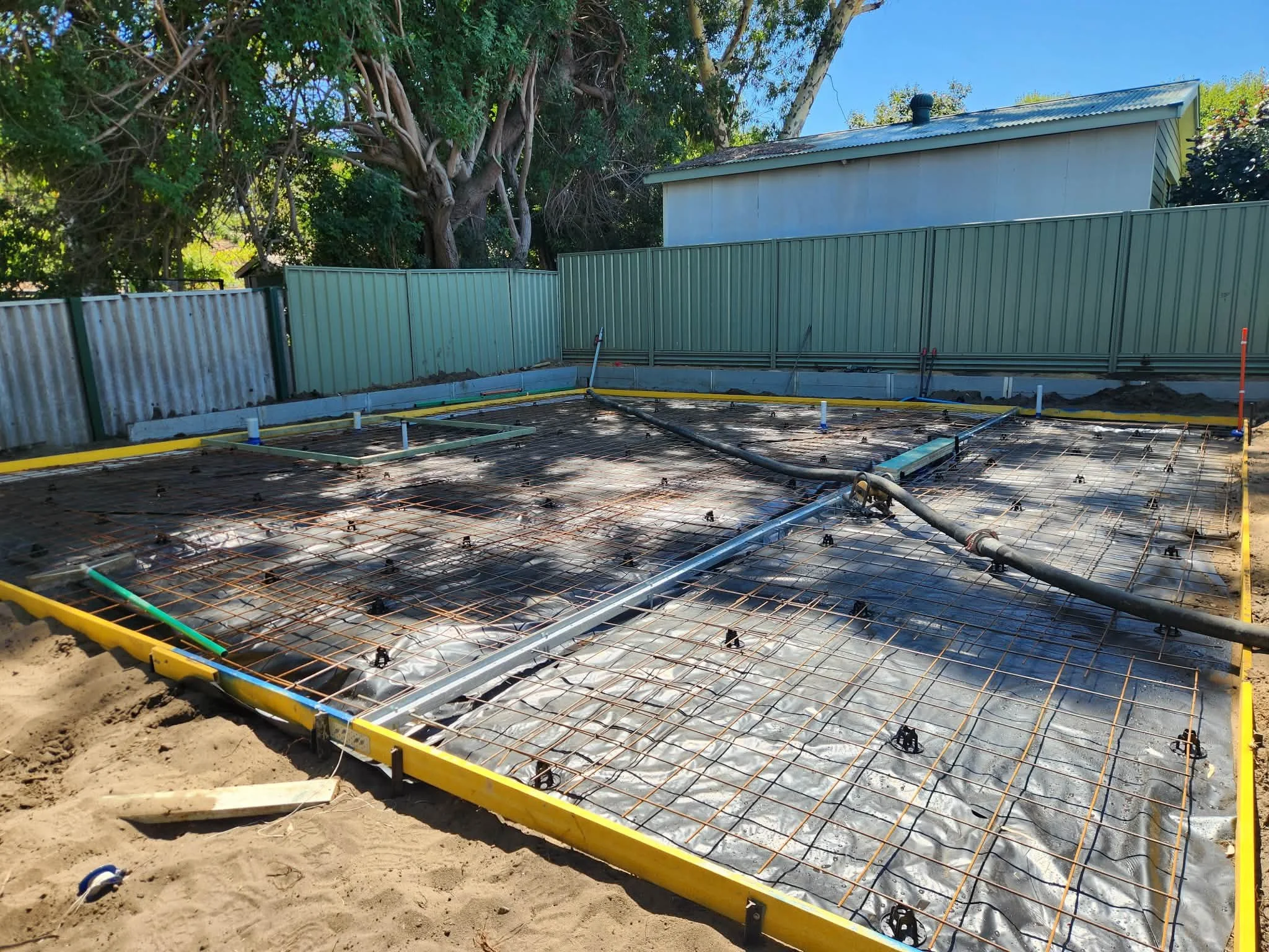 Nedlands granny flat slab