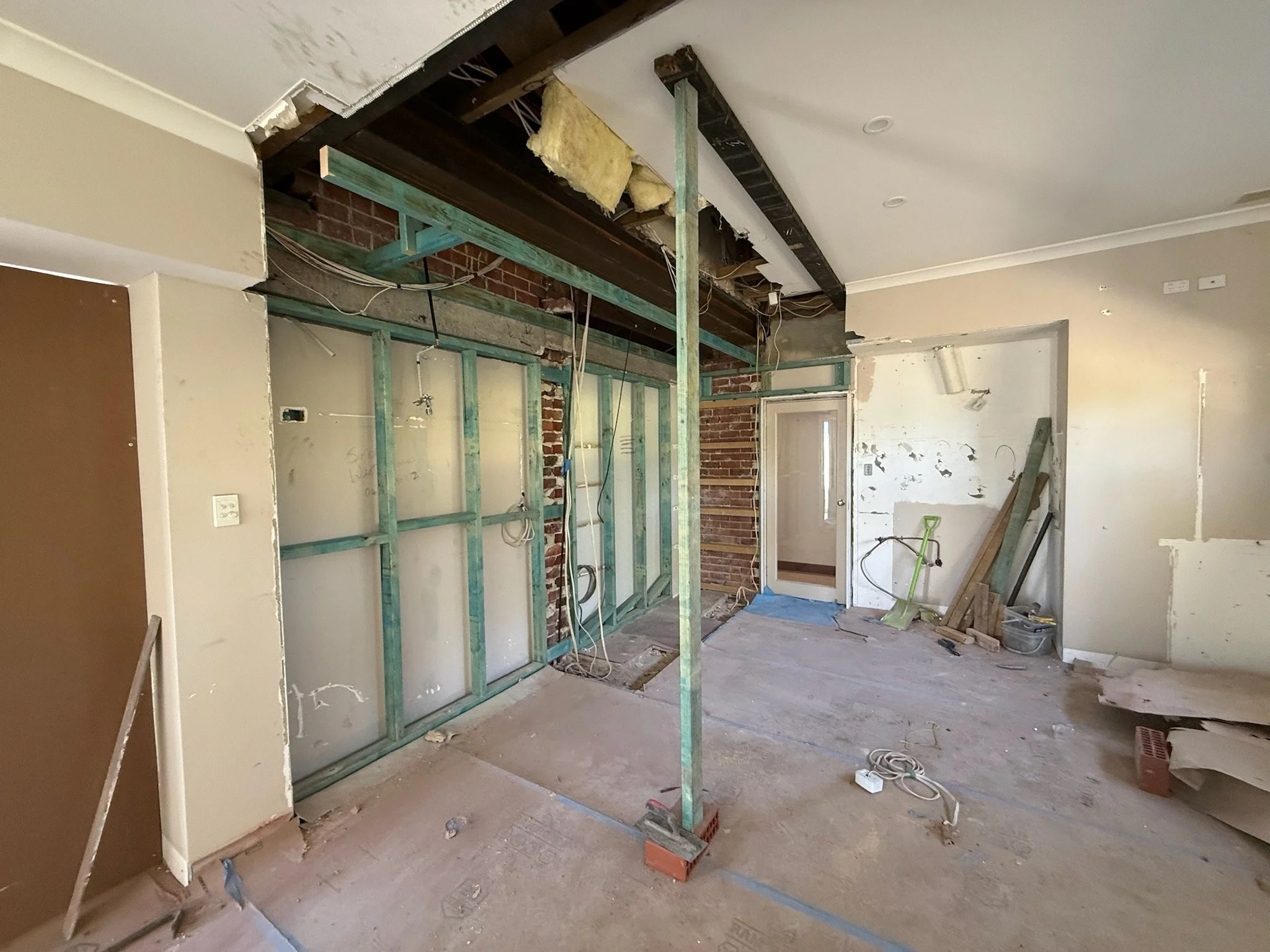Mosman Park renovation under construction