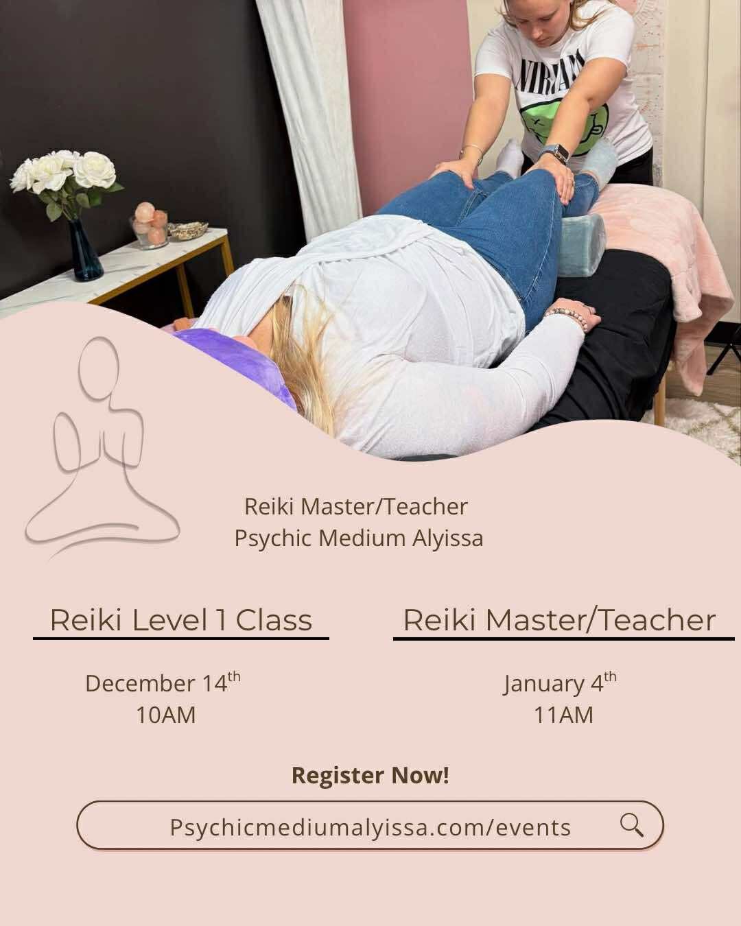 Reiki Level 1 Class