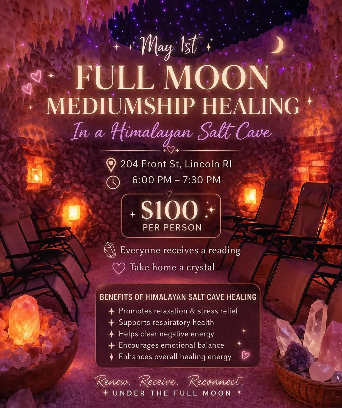 Salt Cave Mediumship Event