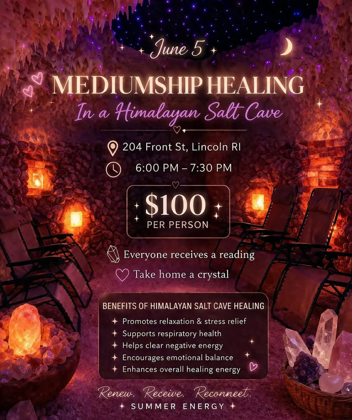 Salt Cave Mediumship Event