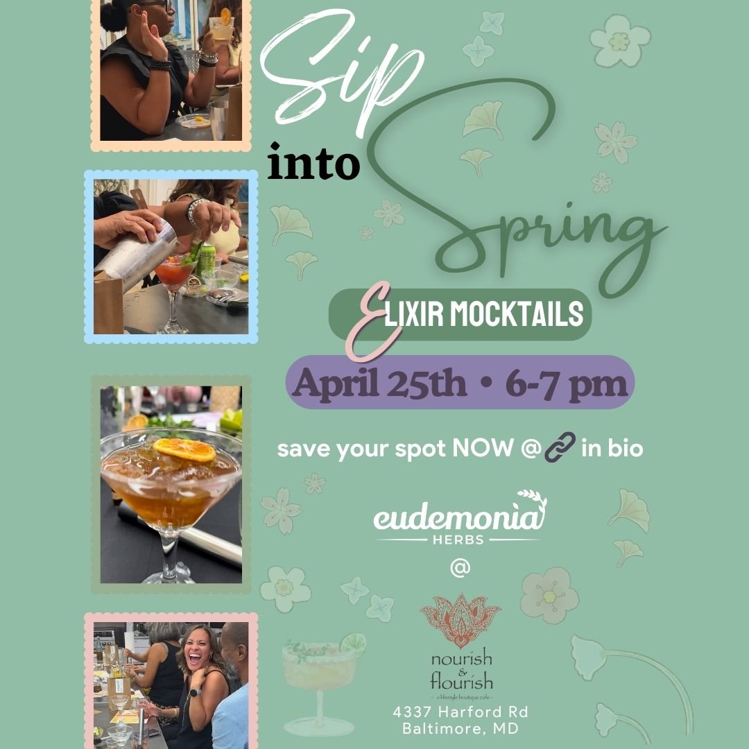 Spring Elixir Mocktails