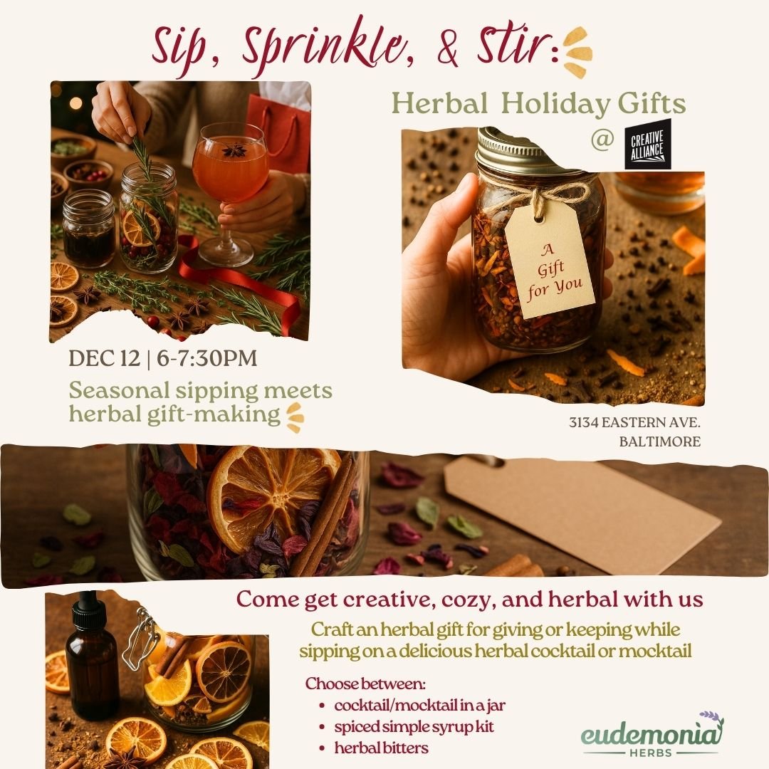 CA - Sip, Sprinkle, & Stir: Herbal Holiday Gifts