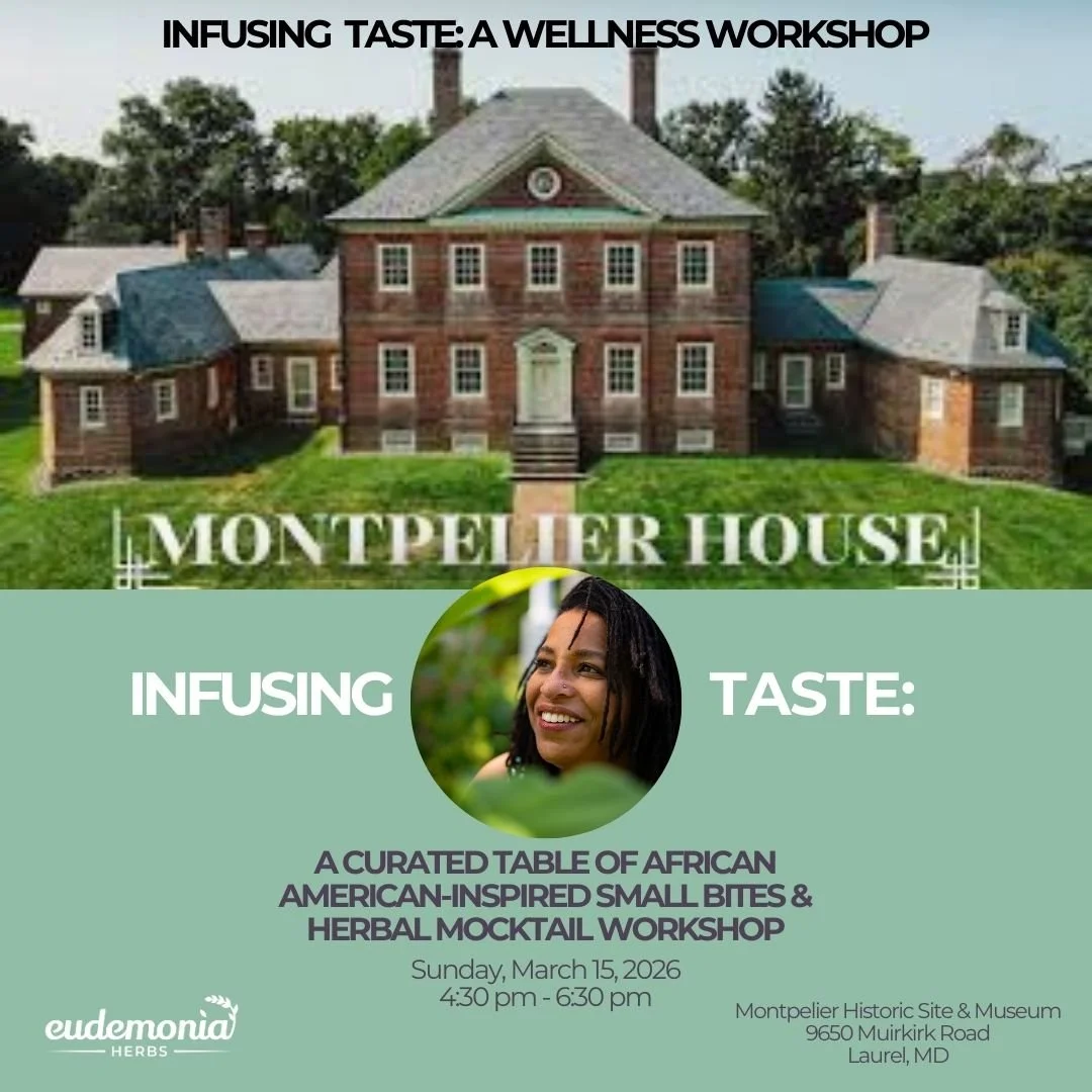 A Curated Table of African American-Inspired Small Bites & Herbal Mocktail Workshop