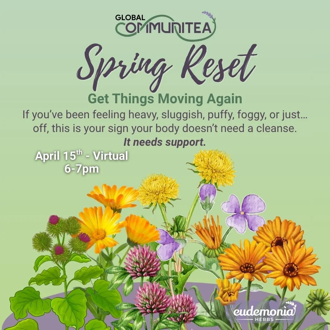 Global CommuniTEA - Spring Reset: Get Things Moving Again