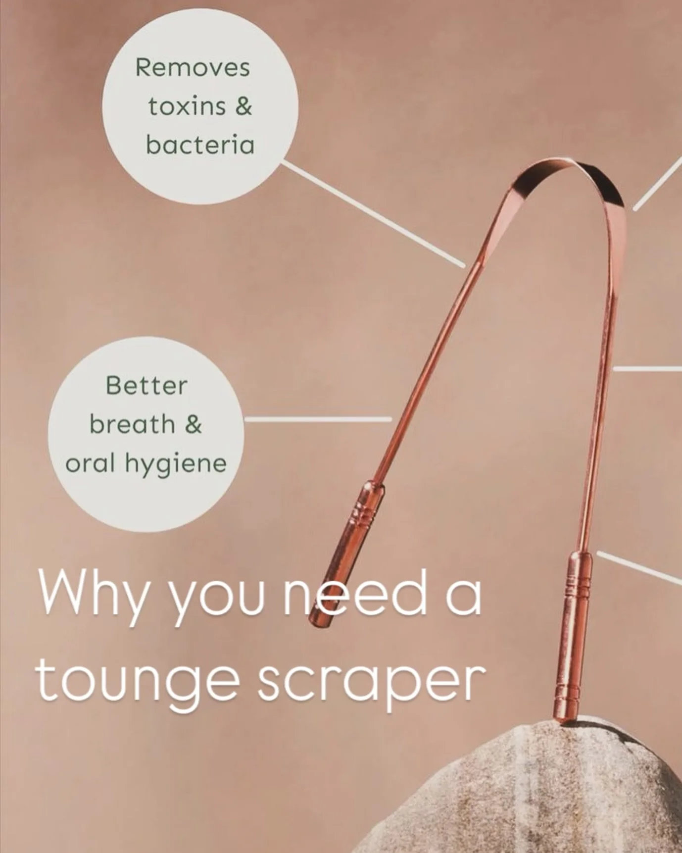 Unlock the benefits of Ayurvedic tongue scraping! This simple practice promotes overall health by removing bacteria and toxins.
Regular scraping can also boost digestion and stimulate the digestive and lymphatic system. 
Start your day with this mind