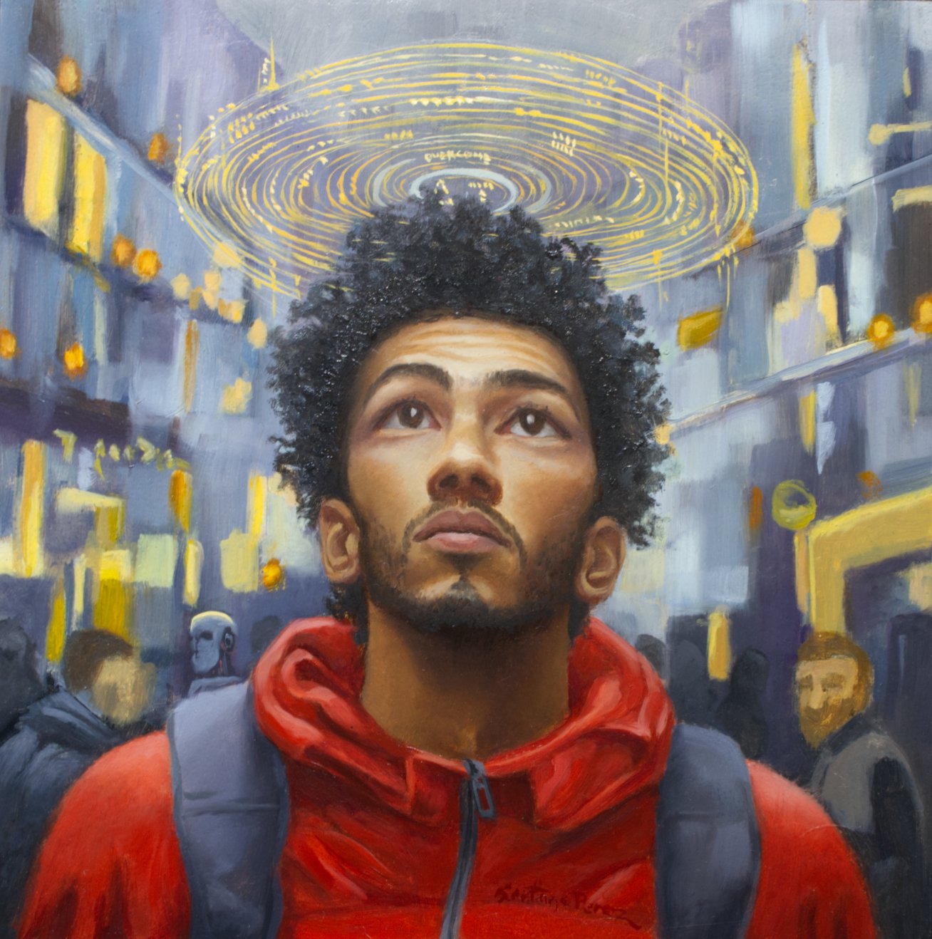 SantiagoPerez_ReflectionsoofANewEra_OilonPanel_10x10_P2OP2024_HighRes.jpg