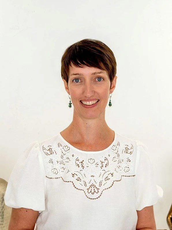Jessica Pearce, Astrologer, Holistic Counsellor and Soul Regression Therapist, in a calm natural‑light portrait