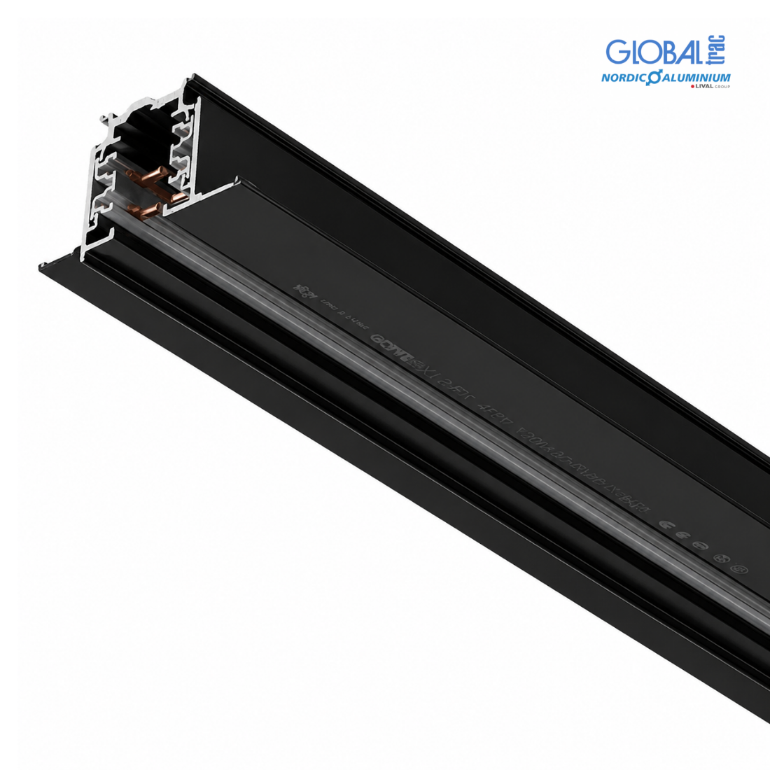 RECESSED GLOBAL TRAC PRO 3CT TRACK