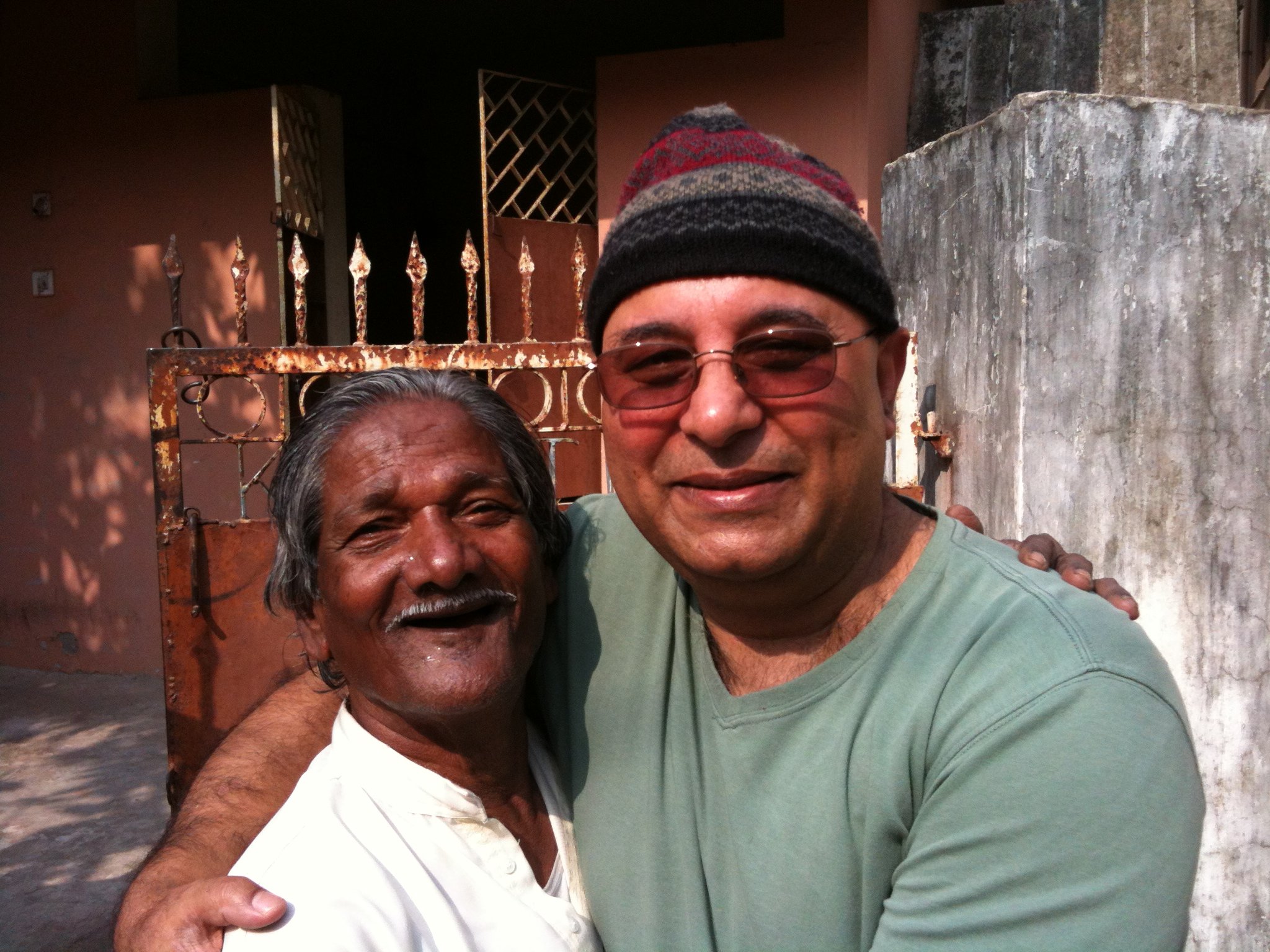 With Pt. Harmohan Khuntiya