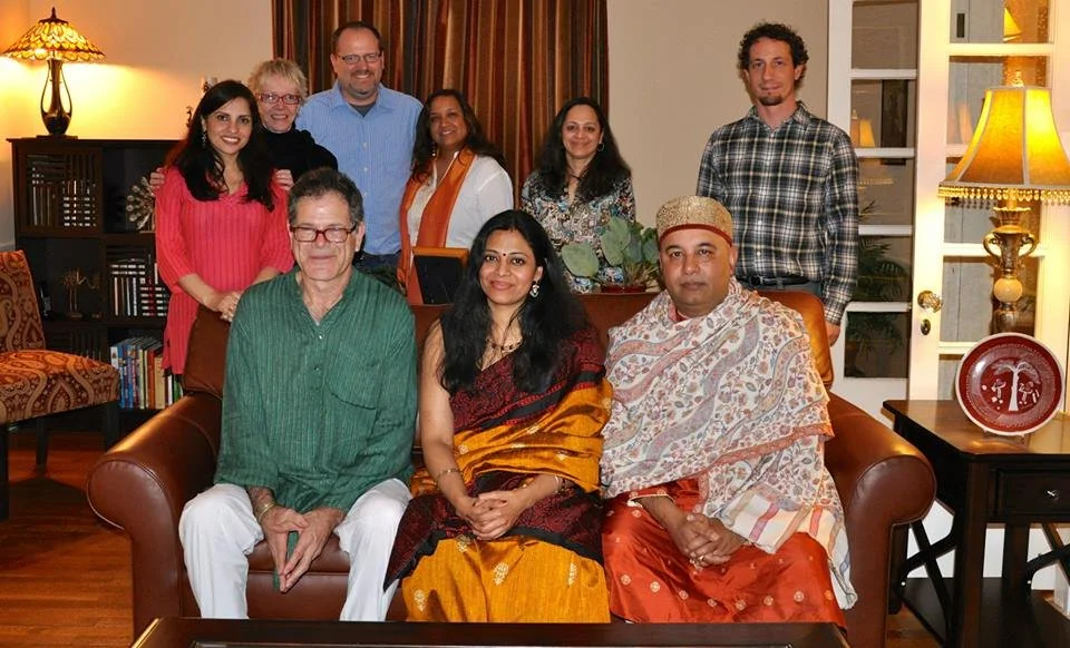 With Steve Gorn, Antara Dutta and others