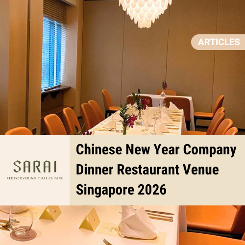 Chinese New Year Company Dinner Restaurant Venue Singapore 2026