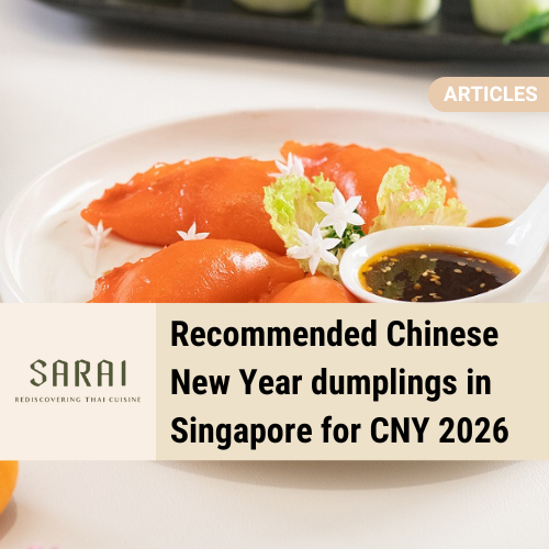 Best Chinese New Year dumplings in Singapore