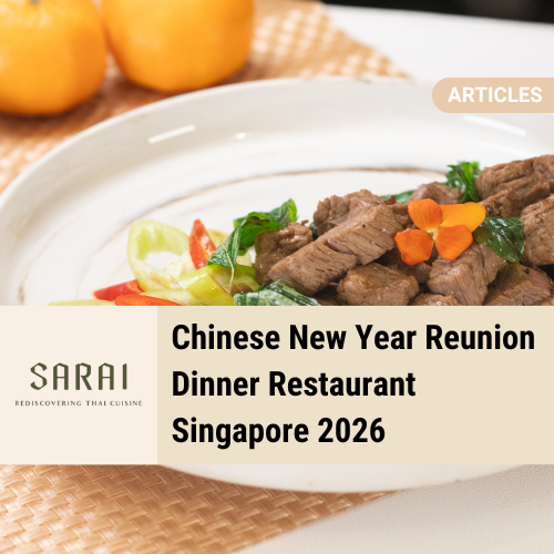 Chinese New Year Reunion Dinner Restaurant Singapore 2026