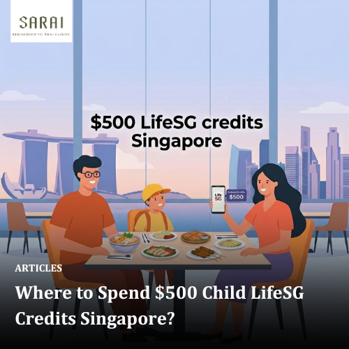 Where to Spend $500 Child LifeSG Credits Singapore?