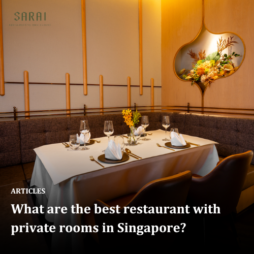 What are the best restaurant with private rooms in Singapore?