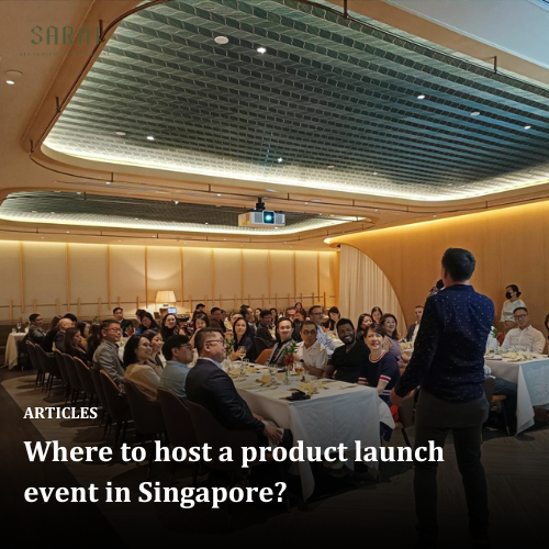 Where to host a product launch event in Singapore?
