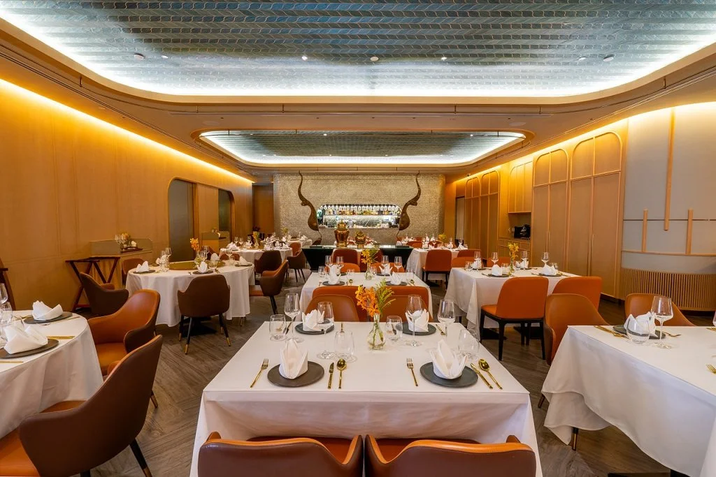 Sarai Fine Thai Main dining area