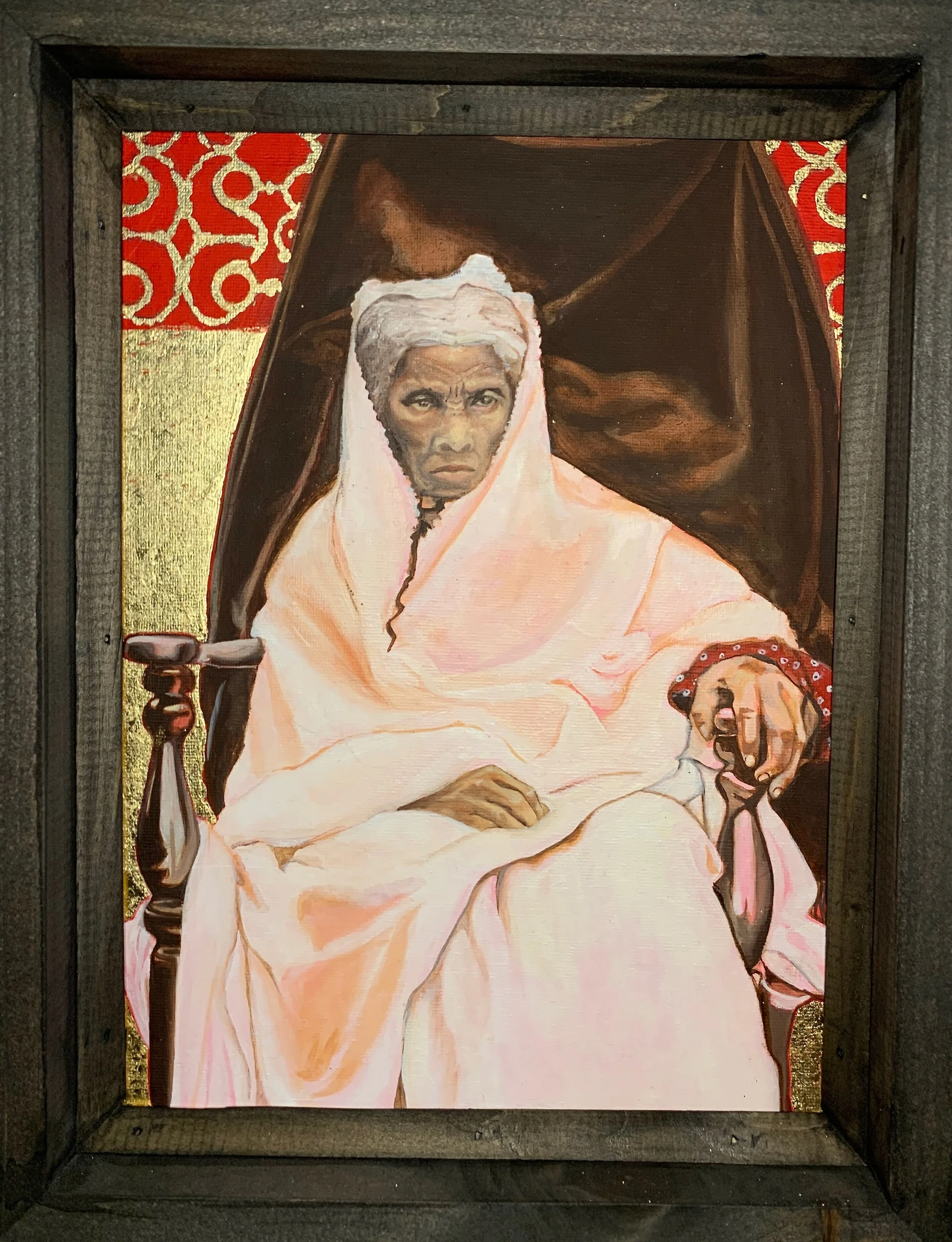General Tubman, 9x12, Mixed Media, 2025