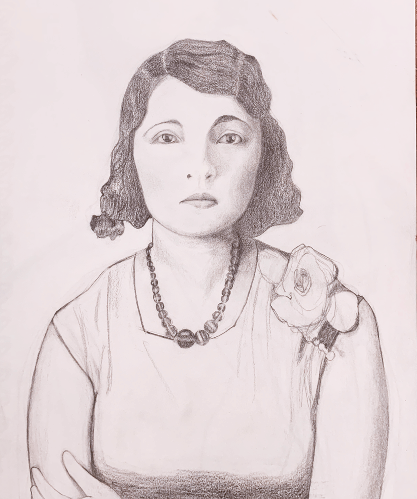 Portrait Sketch Abuela 1