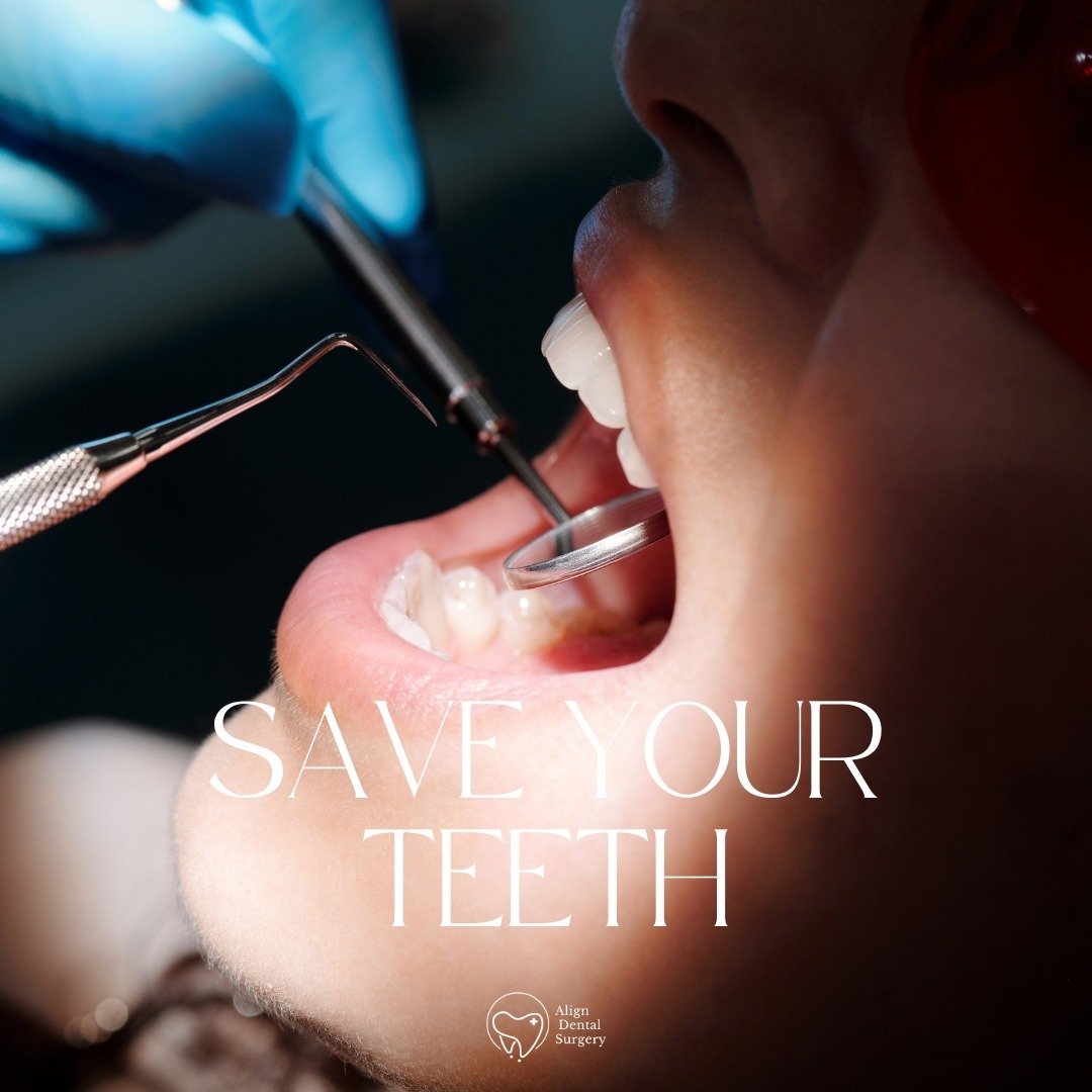 Like our grandma used to say, &quot;Save your teeth while you still have them!&quot;⁠
Take care of your teeth and gums.⁠
Brush your teeth twice a day. ⁠
Floss between your teeth.⁠
Cut down on sugar.⁠
And schedule your next dental check-up with Align 