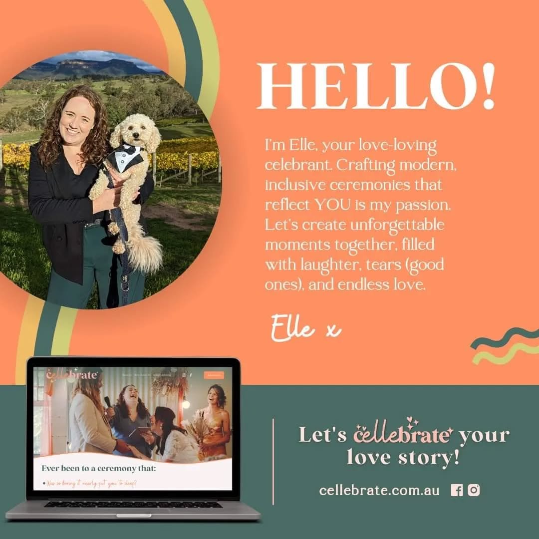 Are you looking for a thoroughly modern celebrant who will make your wedding ceremony a moment that sticks in your mind (and your guests's minds) forever? It me! 🙋&zwj;♀️

I have limited remaining dates for 2023, and am already booking well into 202