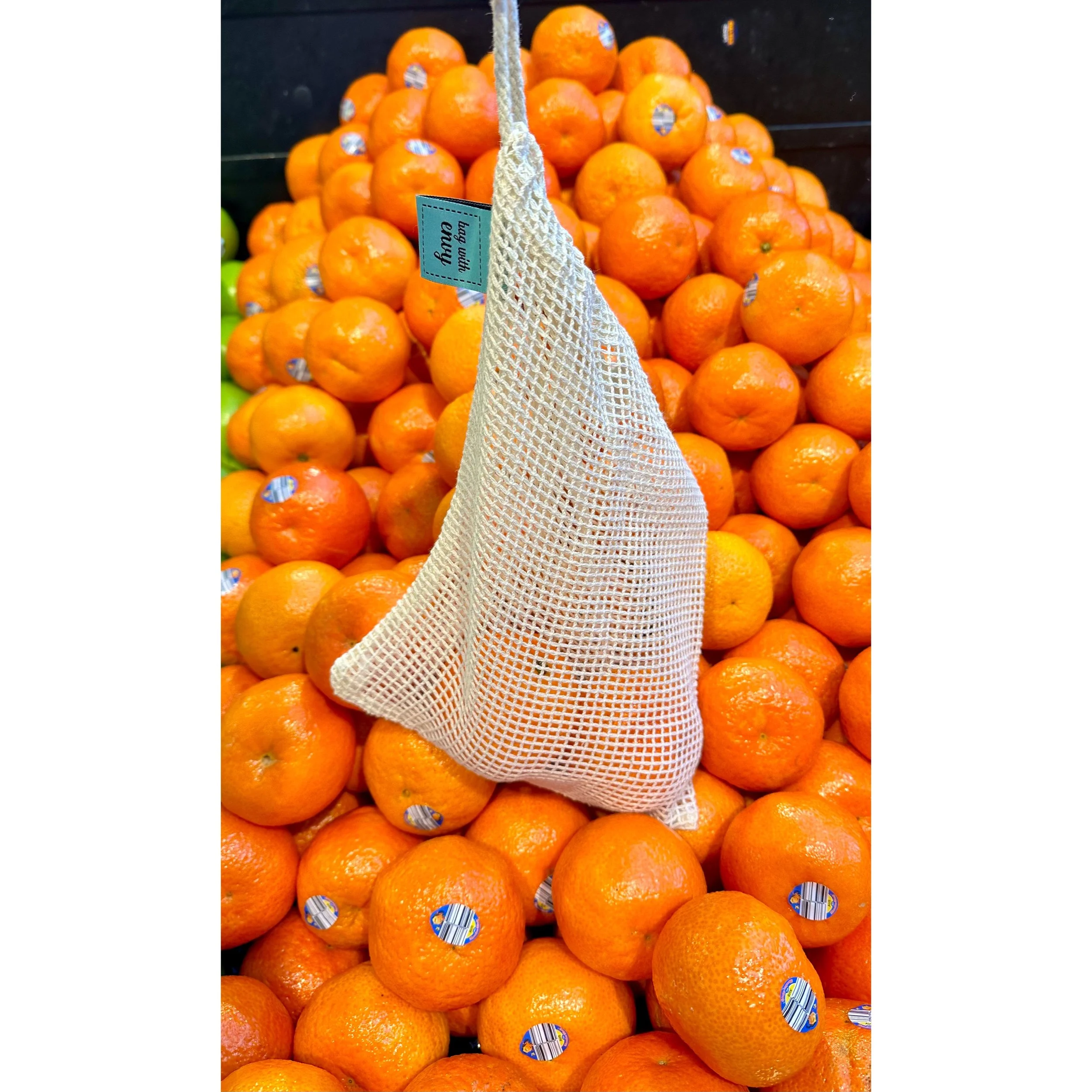 Bag with Envy reusable grocery box bags