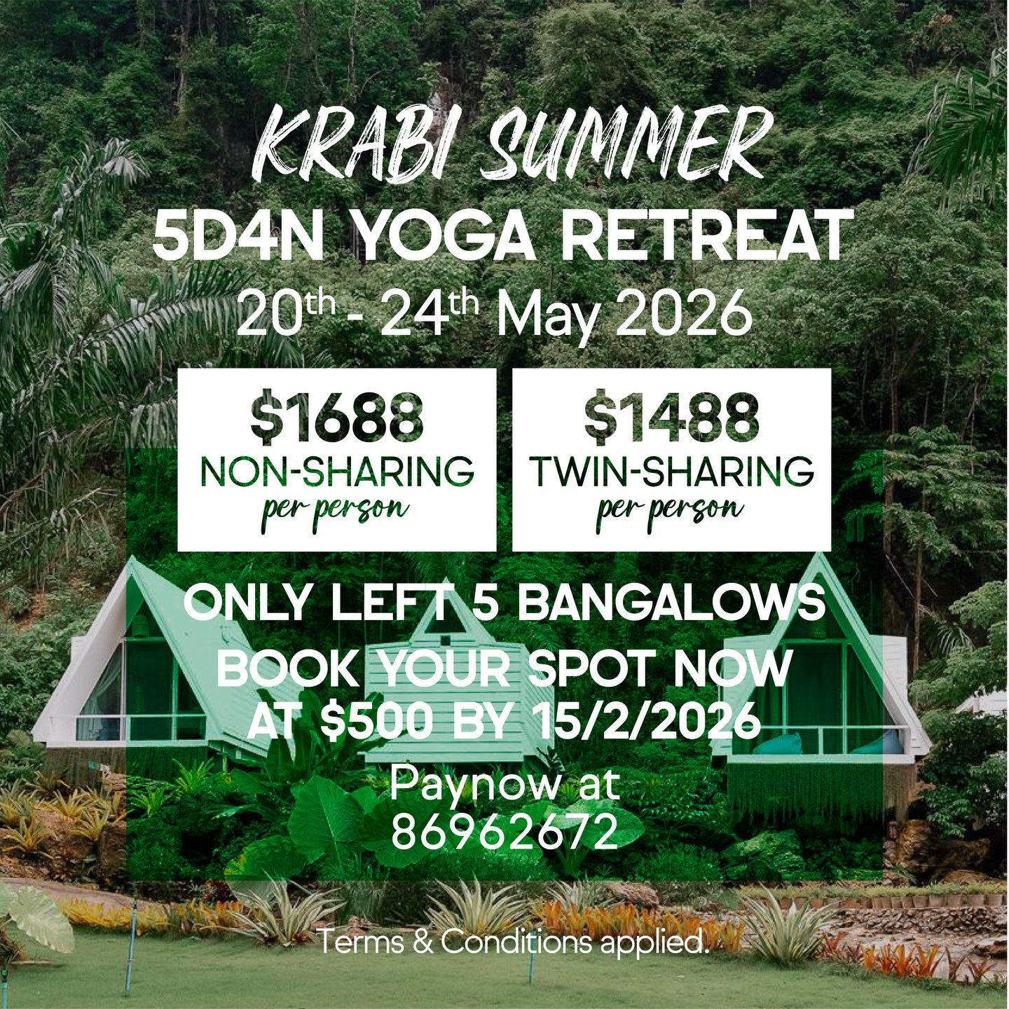 If you&rsquo;re looking for a yoga retreat that has good balance between yoga practice and private time for relaxing and chilling by yourself or with your close friends or love ones, good amount of some sightseeing, shopping local product, beach and 