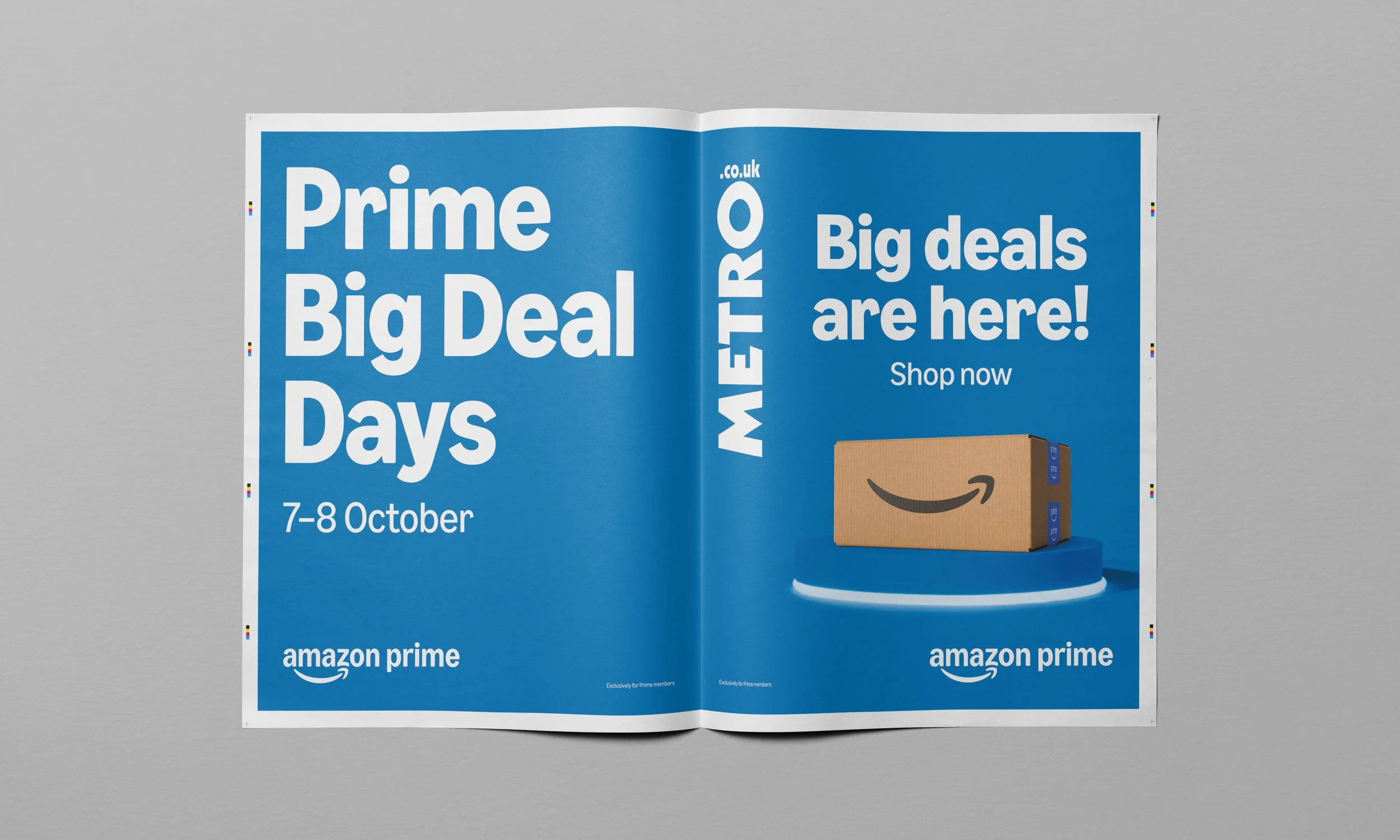 Amazon Prime Big Deal Days 2025. cover wrap.