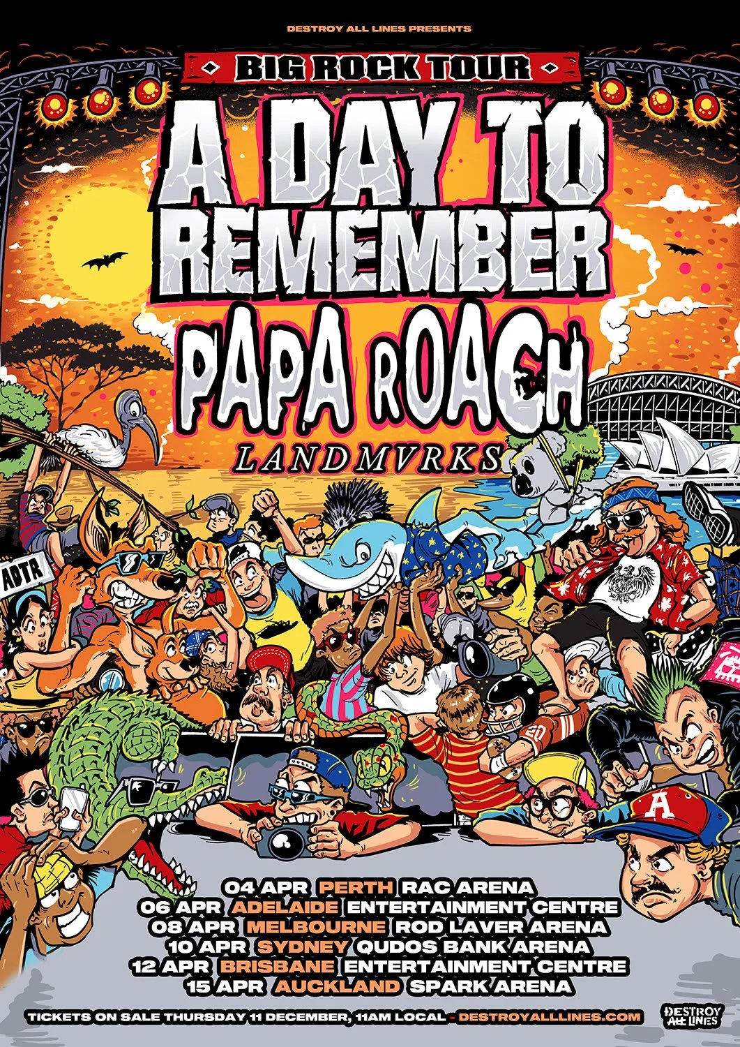 A DAY TO REMEMBER TEAM UP WITH PAPA ROACH FOR EXPLOSIVE CO-HEADLINE TOUR