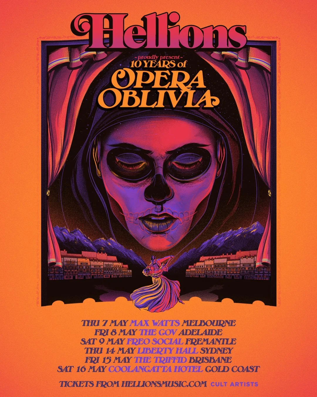 HELLIONS ANNOUNCE 10TH ANNIVERSARY OPERA OBLIVIA TOUR