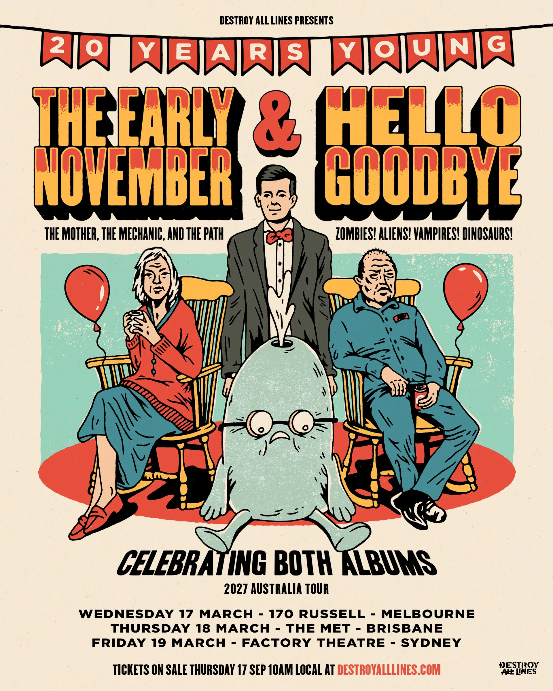 THE EARLY NOVEMBER AND HELLOGOODBYE TEAM UP FOR AUSTRALIAN TOUR