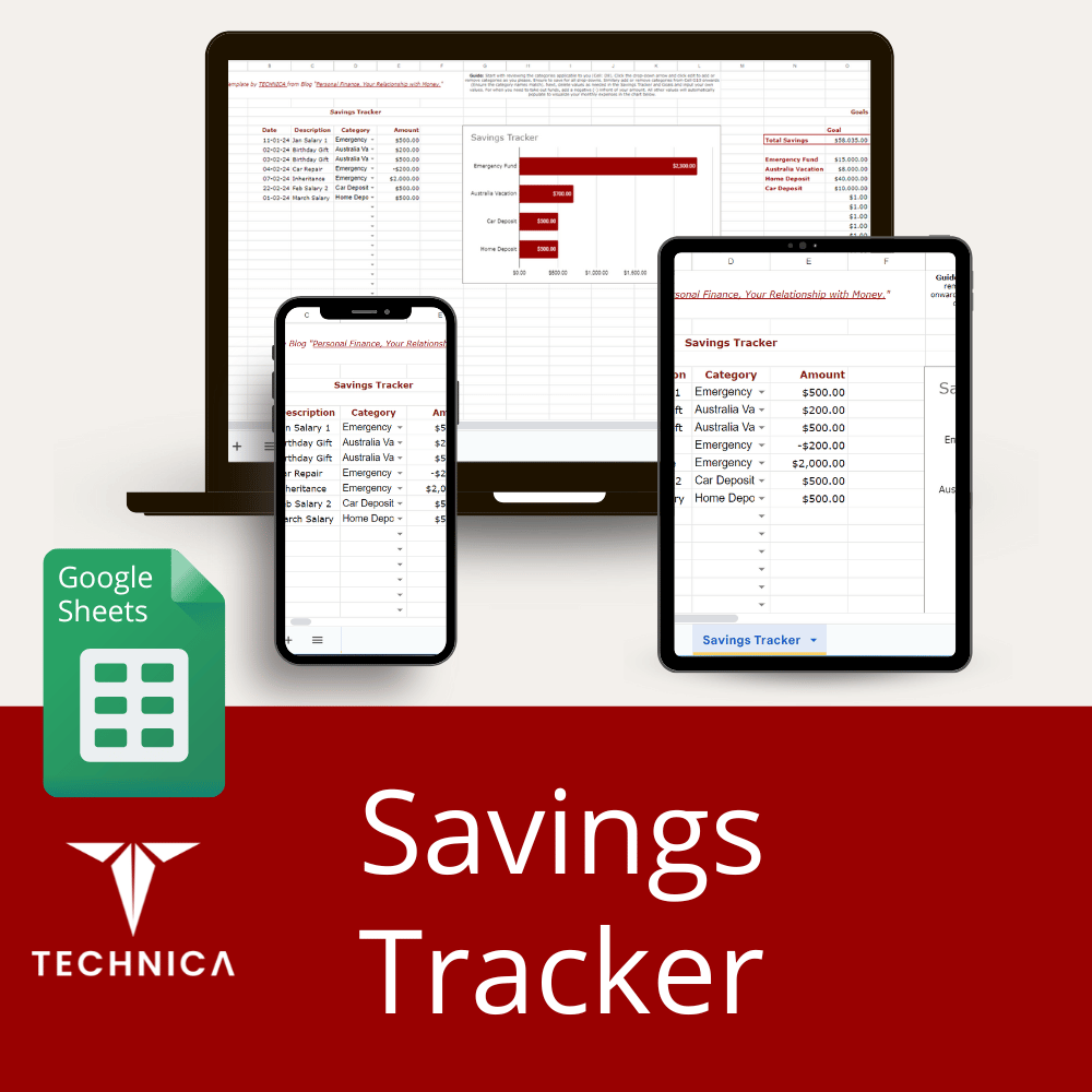 savings-tracker-template-technica