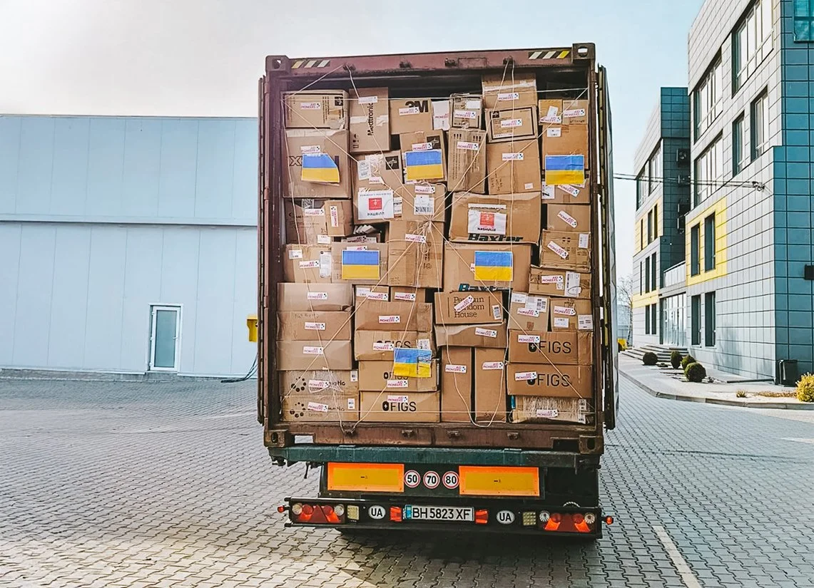 Medical support beyond Ukrainian frontlines