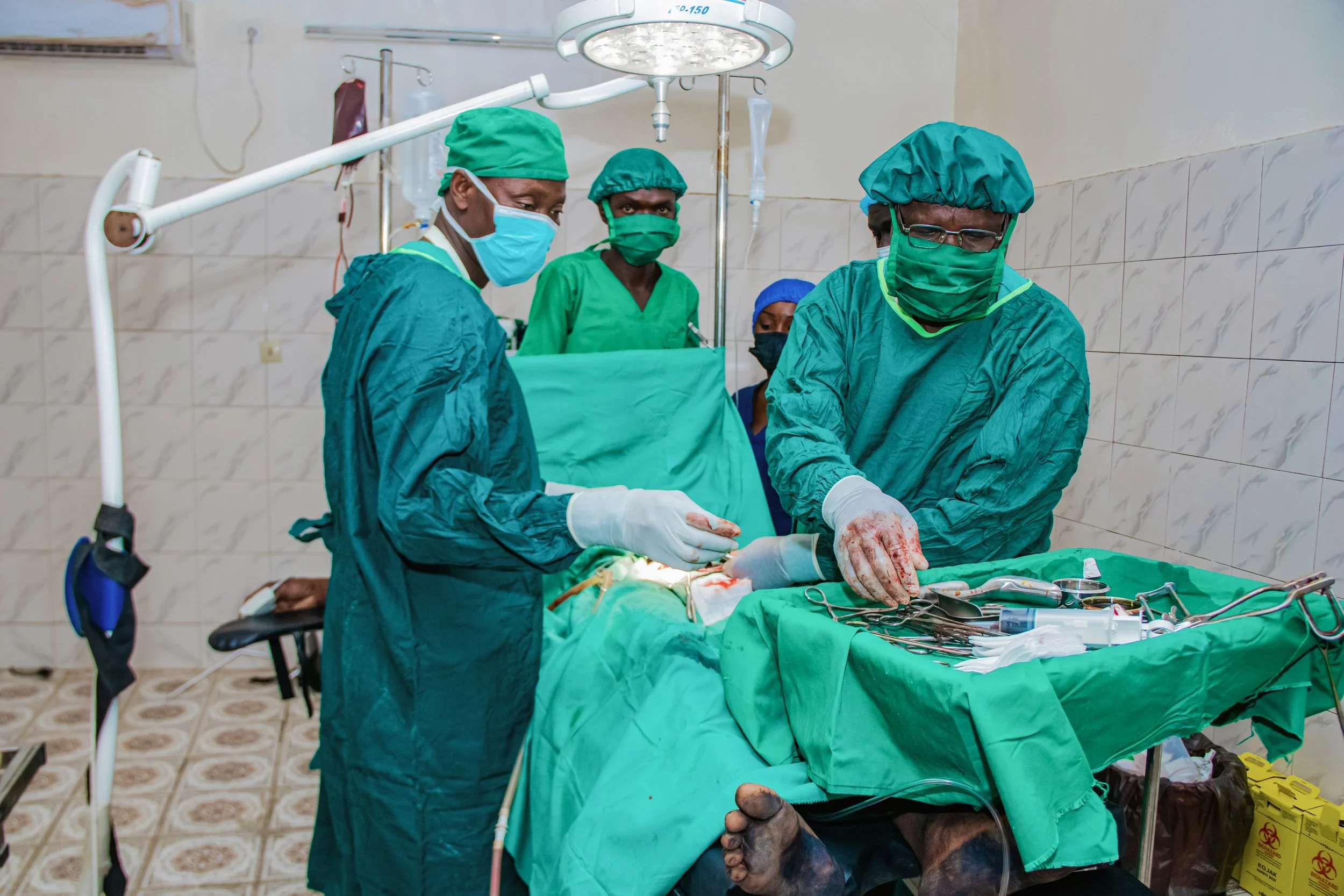 Our first project in Chad powers fistula surgeries