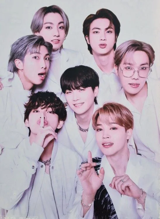 KPOP BTS gruppbild. BTS Footsteps Tour.